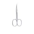 Ножиці Beter хромовані манікюрні для кутикули, вигнутий кінчик foto 1