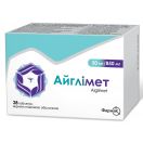 Айглімет 50 мг/850 мг таблетки №28 foto 1