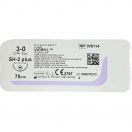 Вікрил 3-0, колюча голка, 20 мм 1/2 кола, 75 см W9114 foto 1