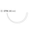 Шовний матеріал Вікрил 1 колюча голка 48 мм довжина 90 см W9451 foto 2