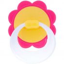 Соска-пустушка Чарівна квіточка силіконова ортодонтична foto 3