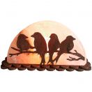 Соляна лампа Птахи на гілці 1,5 кг sl5 foto 1