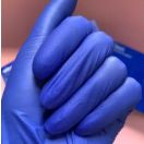 Рукавички NitryLex (НітріЛекс) Basic оглядові нітрилові нестерильні неприпудрені р. М №100 foto 2