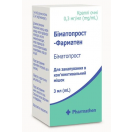 Біматопрост-Фарматен 0,3 мг/мл краплі очні 3 мл foto 1