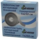 Лейкопластир котушковий на тканій основі 1 х 250 см foto 1