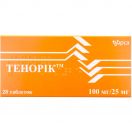 Тенорик 100 мг+25 мг таблетки №28 foto 1