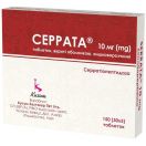 Серрата 10 мг таблетки №150 foto 1