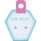 Сережки-голки Dr.Biju Сіріус 3.3 мм Кришталь, дитячі, 1 пара foto 1