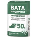 Вата зиг-заг нестерильна Юрія-Фарм 50 г foto 1