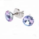 Сережки-голки Dr.Biju Ріволо 6.2 мм Світлий вітраль, дитячі, 1 пара foto 2