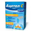 Ацетал С порошок для приготування розчину 200 мг/3 г пакетики №10 foto 1