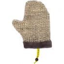 Мочалка-рукавичка Beter (Бетер) Coffee O'clock для душу з сизалю і льону foto 1