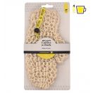 Мочалка-рукавичка Beter (Бетер) Coffee O'clock для душу з сизалю foto 4