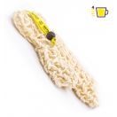 Мочалка-рукавичка Beter (Бетер) Coffee O'clock для душу з сизалю foto 3