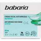 Крем Babaria (Бабарія) проти зморшок з Алое Вера 50 мл foto 1