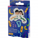 Пластир Gentle touch (Джентл тач) медичний водостійкий дитячий на полімерній основі з хлоргексидином 25 мм х 72 мм №20 foto 1