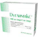 Дуглімакс 500 мг/1 мг таблетки №30 foto 1