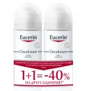 Антиперспірант Eucerin (Юцерін) Дует роликовий для гіпер-чутливої шкіри 24 г захисту 50 мл foto 1