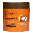 Маска Evoluderm (Еволюдерм) для сухого та пошкодженого волосся живильний з аргановою олією 500 мл  foto 1