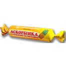 Вітамін С 25 мг з глюкозою та кальцієм таблетки жувальні  №10х12 foto 1