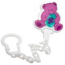 Ланцюжок для пустушки на кліпсі Ведмедик PK 016 foto 1