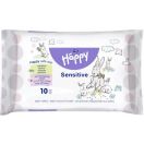 Серветкі вологі Happy Sensitive-Aloe Vera №10 foto 1