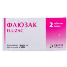 Флюзак 200 мг таблетки №2 foto 1