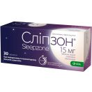 Сліпзон 15 мг таблетки №30 foto 1