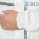 Комбінезон біологічного захисту одноразовий з проклейкою швів сірою стрічкою (4 клас захисту) р.S foto 1