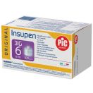 Голки для інсулінових шприц-ручок Insupen (Інсупен) розмір 31G (0,25 x 6 мм) №100 foto 1