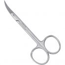 Ножиці гострі горизонтально вигнуті під кутом Iris, 11,5 см foto 1