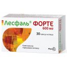 Лесфаль Форте 600 мг капсули №30 foto 1