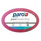 Зубна нитка Paro Swiss travel-floss вощена, з м'ятою та фторидом, 5 м foto 4