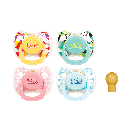 Пустушка Lindo з круглою латексною соскою, в асортименті, 1 шт. (Pk009) foto 3