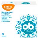 Тампони o.b. ProComfort Super 8 шт foto 1