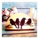 Соляна лампа Птахи на гілці 1,5 кг sl5 foto 2