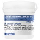 Стрептоцидова мазь 5% контейнер 25 г foto 1