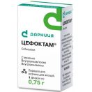 Цефоктам  0,75 г порошок для ін'єкцій №1 foto 1