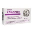 Кліорон 16 мг супозозиторії вагінальні №10 foto 1