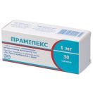 Праміпекс 1 мг таблетки №30 foto 1
