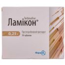 Ламікон 0,25 г таблетки №14 foto 1