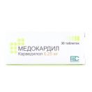 Медокарділ 6,25 мг таблетки №30 foto 1