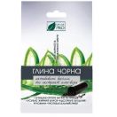 Глина чорна з активованим вугіллям та екстрактом алое-вера для жирної проблемної шкіри 50 г foto 1