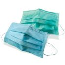 Маска медична 3-х шарова на резинках №1 foto 1