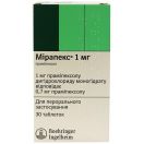 Мірапекс 1 мг таблетки №30 foto 1