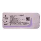 Вікрил 0, колюче-ріжуча голка 40 мм 90 см W9467 foto 1