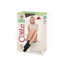 Шкарпетки Microfibra 50 den (1 пара) р.23-25 (nero) foto 1