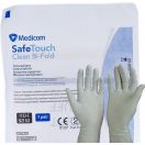 Рукавички Safe-Touch Bi-Fold оглядові латексні нестерильні припудрені (р.M) foto 1