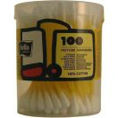 Палички ватні Bella Cotton (кругла упаковка) №100 foto 1