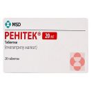 Ренітек 20 мг таблетки №28 foto 1